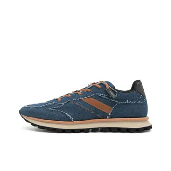 PEDRO Casual Shoes Men Low Top Black/Army Green/Dark Blue