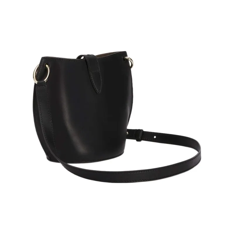 Furla Net Collection Nature Calfskin Bucket Bags Shoulder Bag Crossbody Bag Mini Women's Black-2