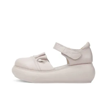 OCCAMAN Platform Shoes Women's Apricot