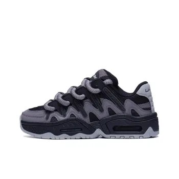LiNing CF Tracing, Version 2.0 Lightweight, Wear resistant, And Non slip Low Top Sports Casual Shoes Black Gray
