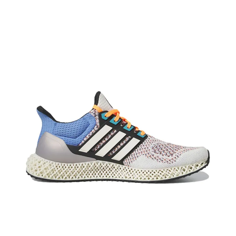 Adidas Ultra 4D Chalk Blue Fusion Orange-1