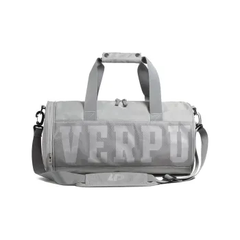 LOVERPUSS Nylon Gym Bag Yoga Bag Swim Bag Handbag Crossbody Bag Regular Unisex Black/Gray