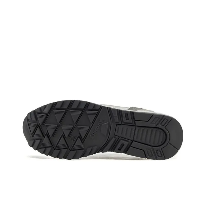 Saucony Shadow 6000 Cushioning Anti Slip Wear Resistant Breathability Low Top Casual Shoes Unisex Gray-4