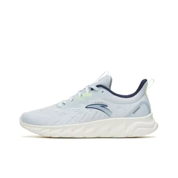 Anta Running Collection Anti Slip Wear Resistant Low Top Running Shoes Men's Clear Blue White