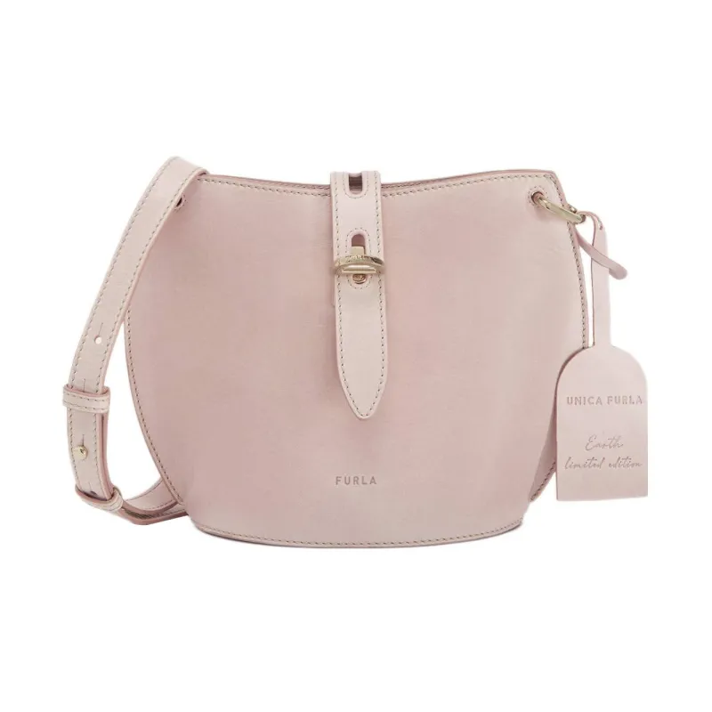Furla Net Collection Calfskin Bucket Bags Shoulder Bag Crossbody Bag Mini Women's Pink-0