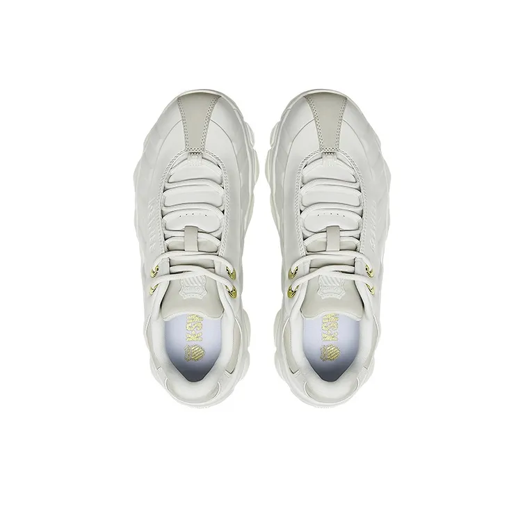 KSWISS ST329 Slip Resistant, Abrasion Resistant, Quick Dry Low Top Sports Casual Shoes Women's White Beige-3