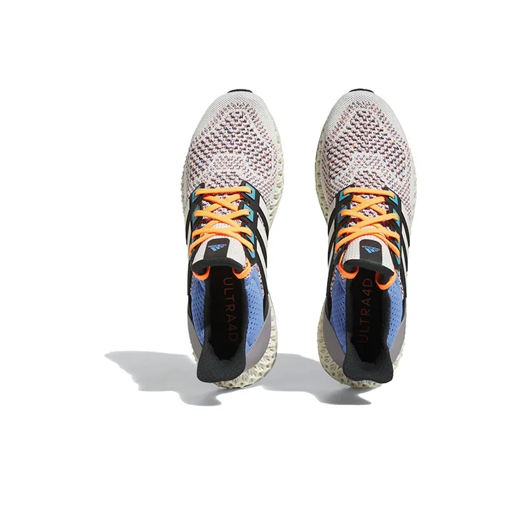 Adidas Ultra 4D Chalk Blue Fusion Orange-4