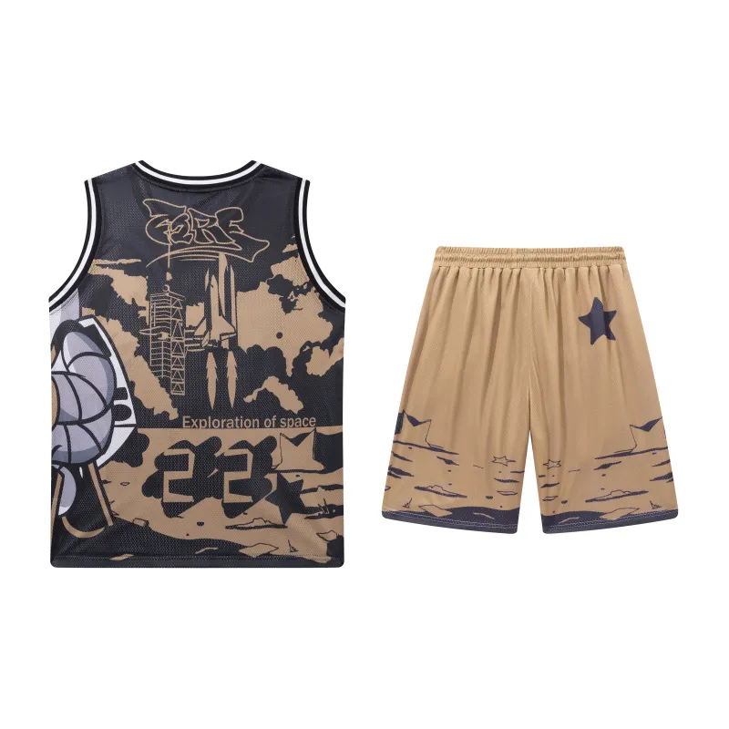 FireMonkey Basketball Apparel Set Unisex-1