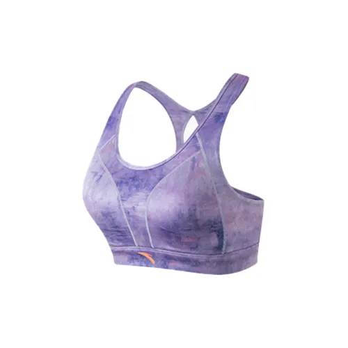 ANTA Variety Training Collection Sports Underwear Women's Fresh Purple All Over Print