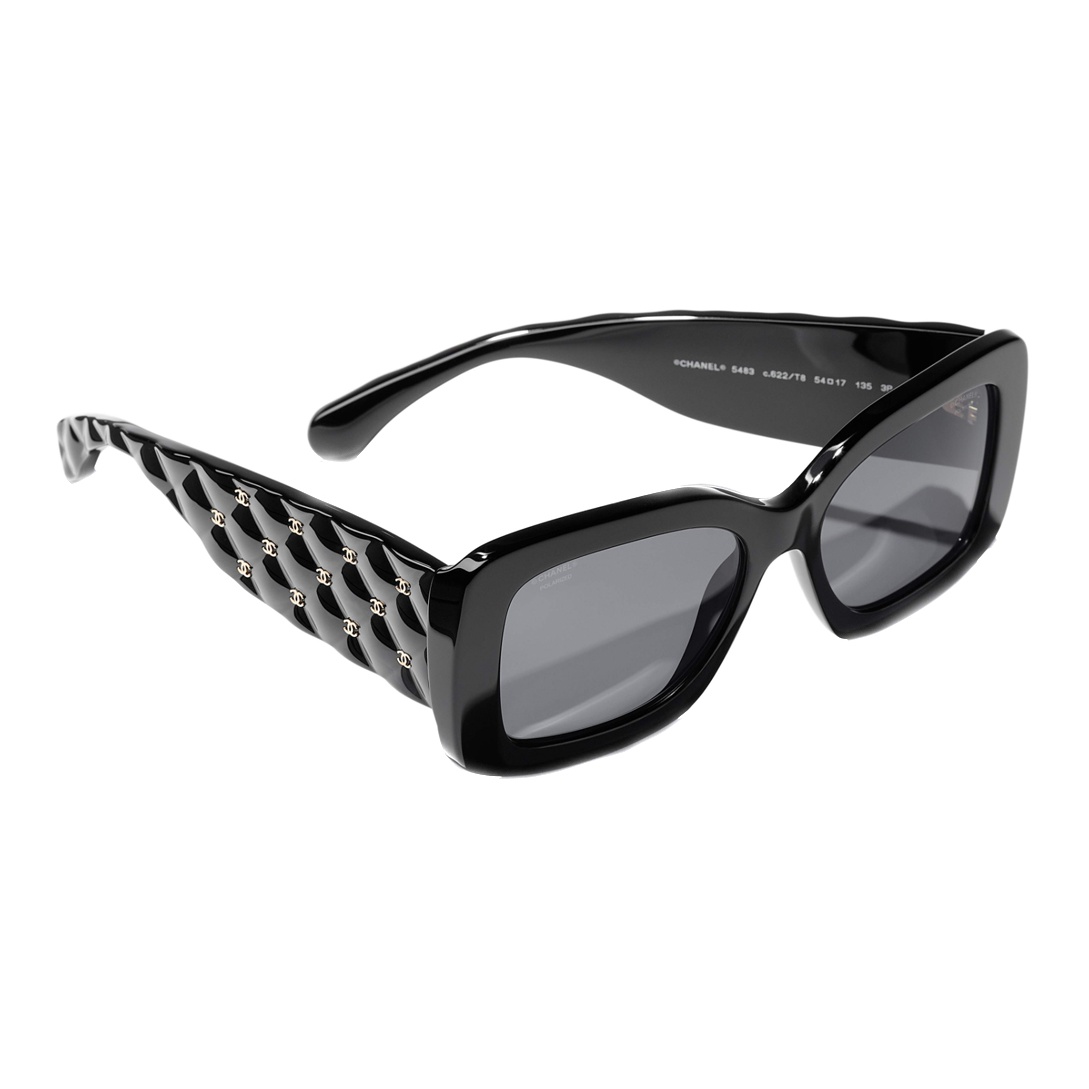 CHANEL Rectangle Polarized Sunglasses - POIZON