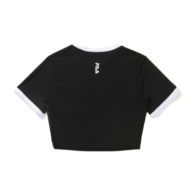 FILA SS23 T Shirt Women's Black-1