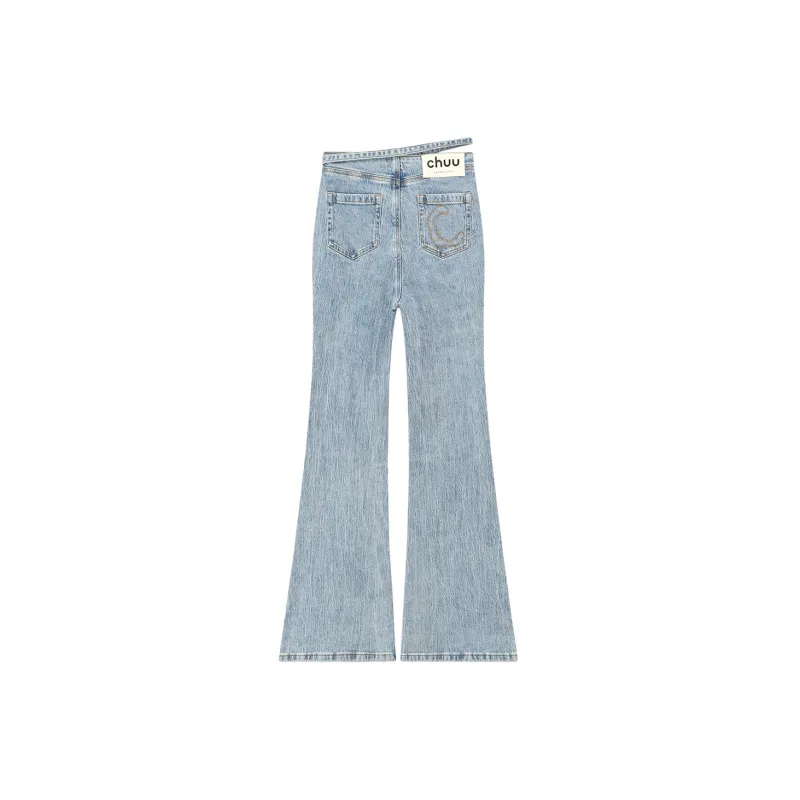 CHUU Jeans Women's Light Denim Blue-1