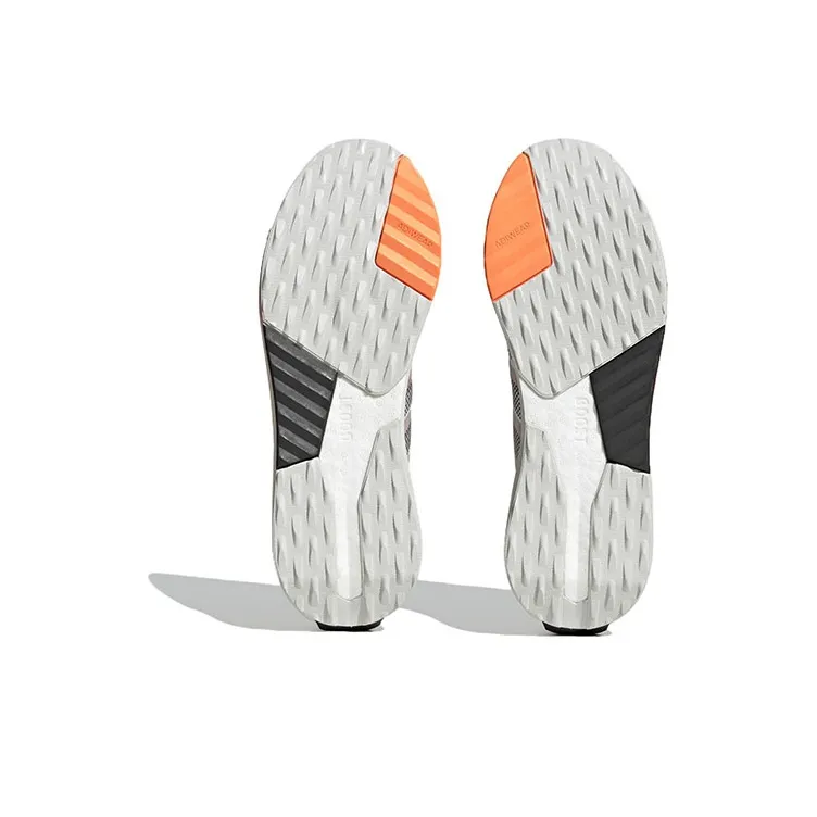 Avryn Adidas 'Grey Solar Red'-5