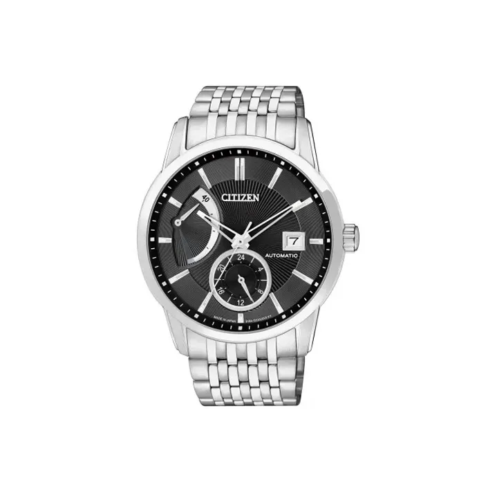 CITIZEN Classic Mechanical Automatic Mechanical Movement Watch Men's Watches Black Dial-0