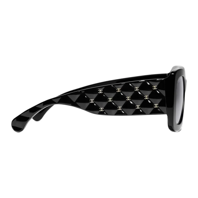 CHANEL Rectangle Polarized Sunglasses-2