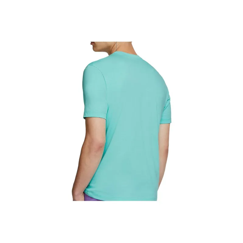 Nike T Shirts Men Turquoise-1