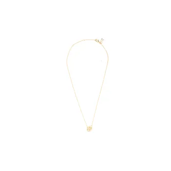 COACH Interlocking Open Circle Pendant Necklace