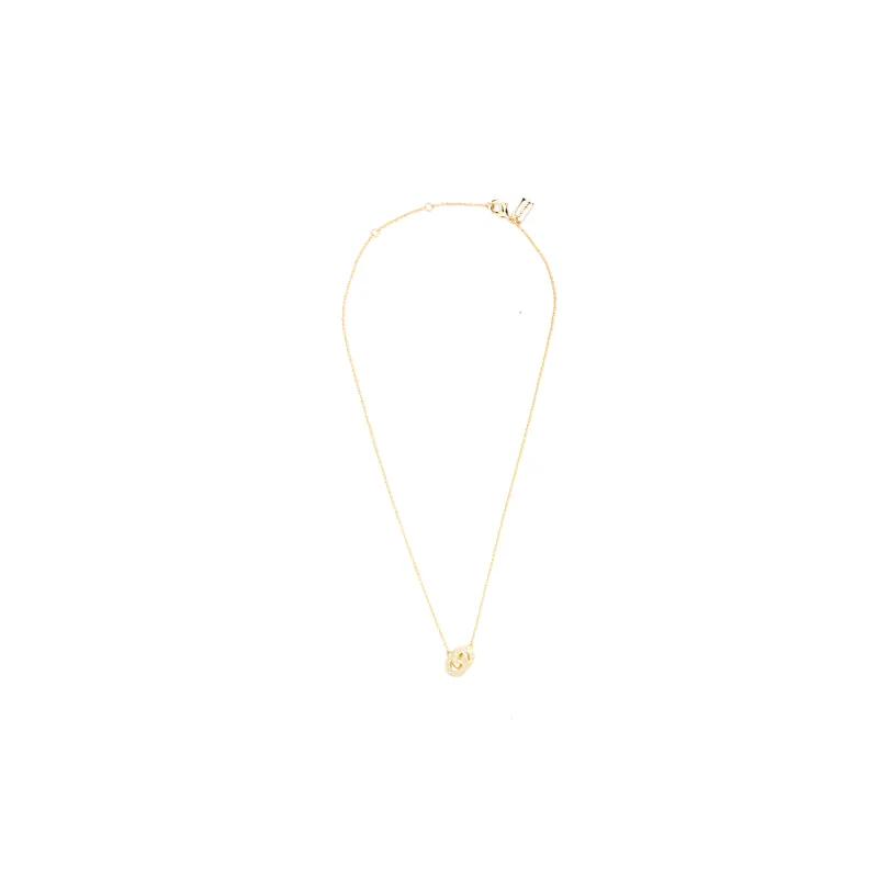 COACH Interlocking Open Circle Pendant Necklace-0