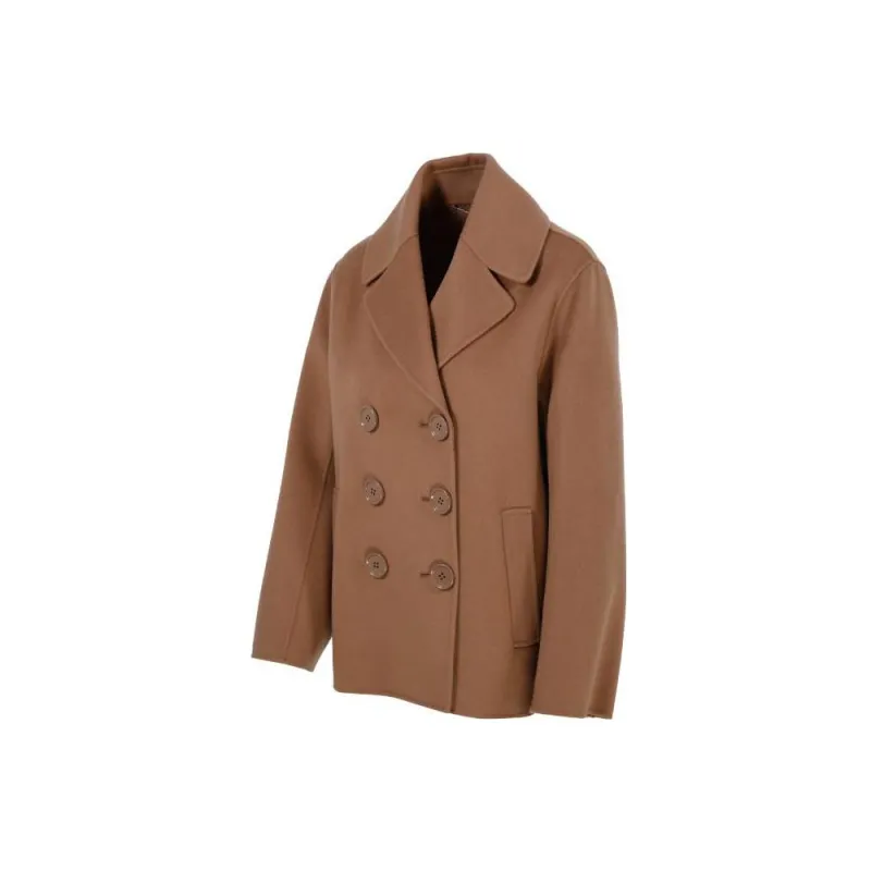 'S MAX MARA Windsor Button Up Straight Hem Coat-2