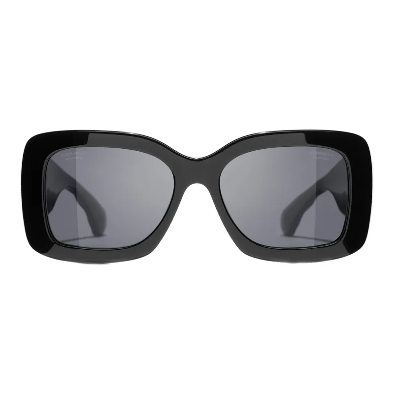CHANEL Rectangle Polarized Sunglasses-0