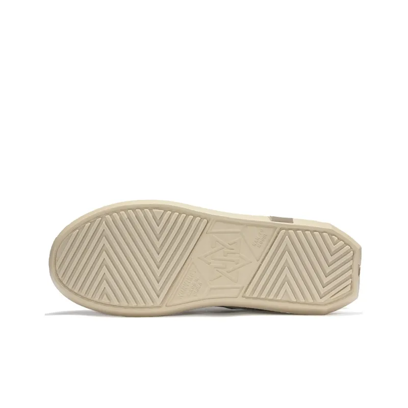 NORVINCY Mid-Top Stylish Skateboarding Shoes Unisex Khaki-5
