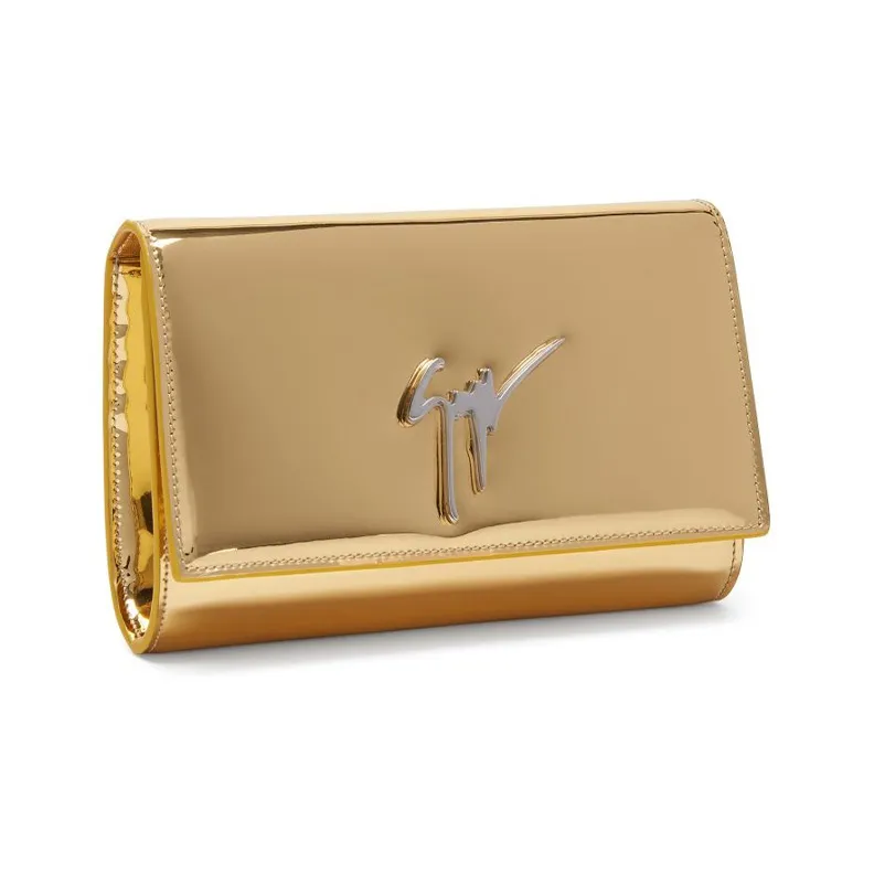 Giuseppe Zanotti Cleopatra Metallic Clutch Bag-1
