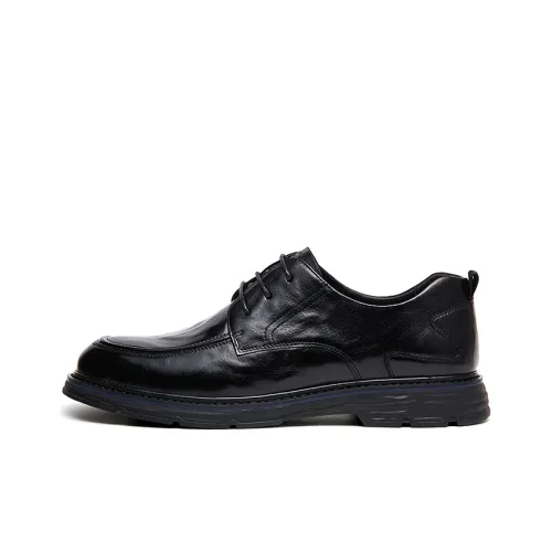CAMEL Dress Shoes Men Low-Top