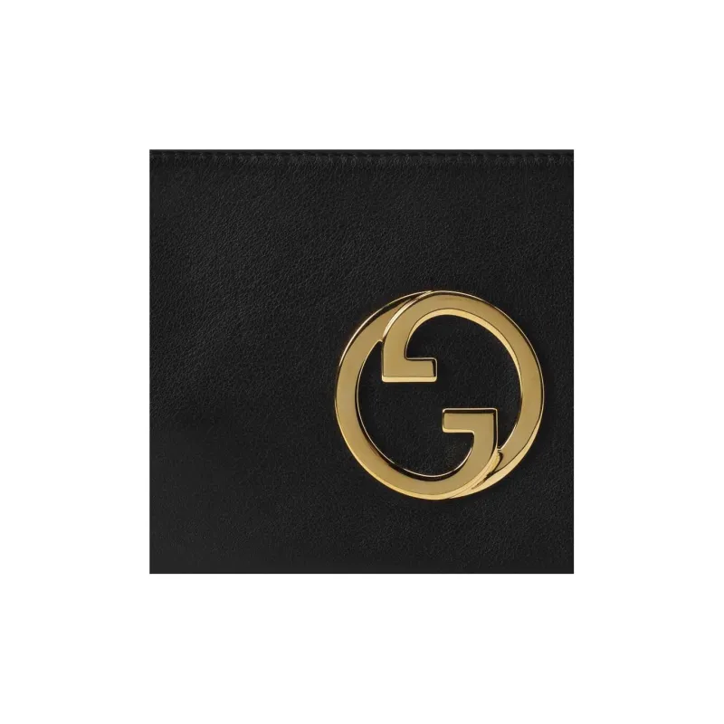 GUCCI Blondie Leather Crossbody Bag, Shoulder Bag Men's Black-7