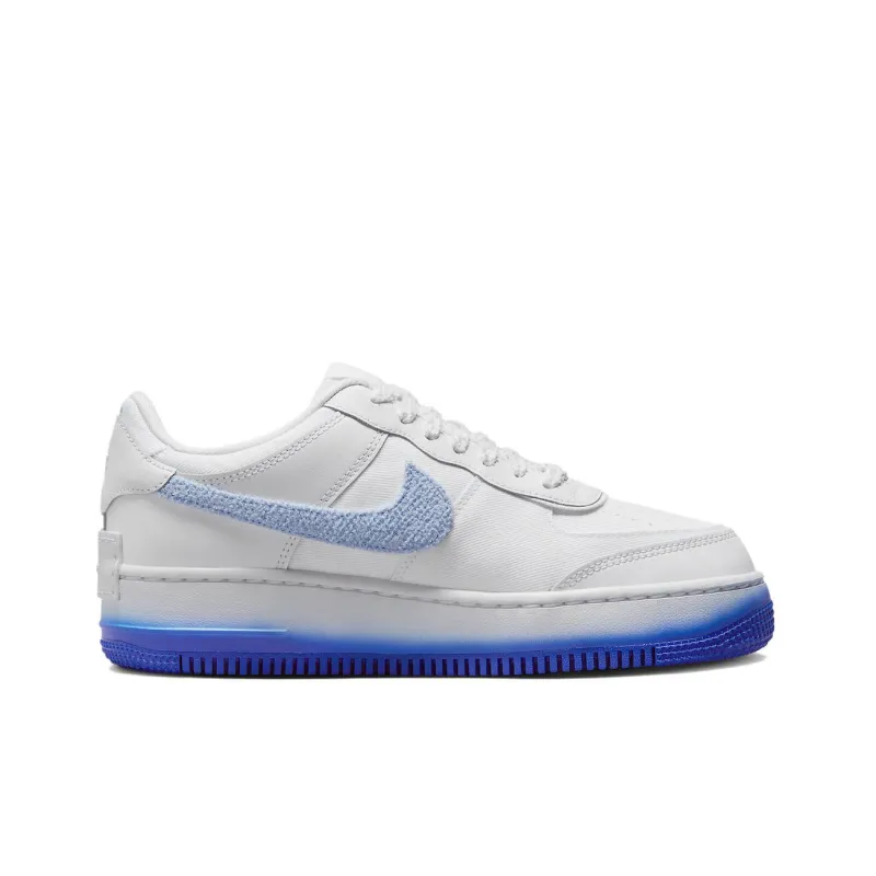 Nike Air Force 1 Low Shadow Chenille Swoosh Blue Tint Women's-1
