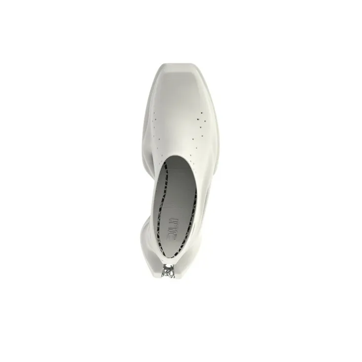 SCRY X GOODBAI x GQ 3D Printed Shoes Men's White-1