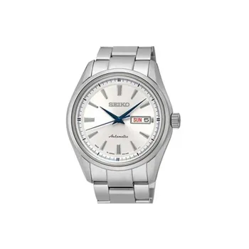 SEIKO Presage Series Automatic Mechanical Movement Watch Men's Watches White Dial
