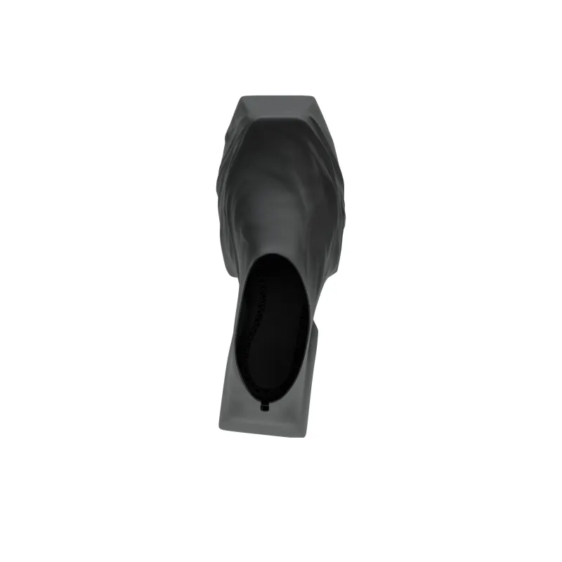 GQ Men's Casual Shoes Unisex Low Top Black/White-4