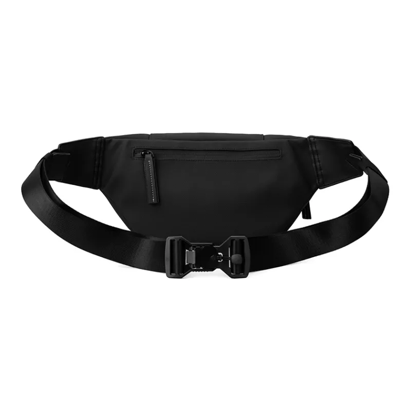 PIERRE CARDIN Fabric Sling Bag, Shoulder Bag, Chest Bag, Crossbody Bag, Fanny Pack Trumpets Unisex Black/White-2