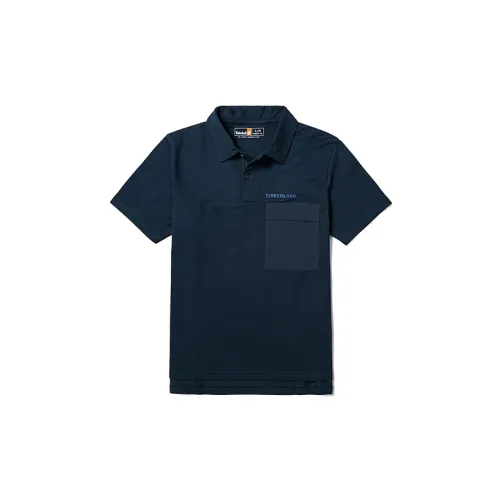 Timberland Polo Shirts Men Dark Sapphire