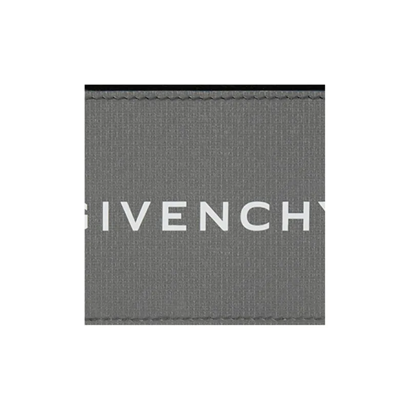Givenchy 4G Cow Leather Card Holder Men's Quartz Gray-2