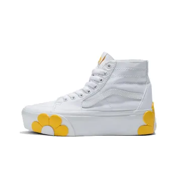 Vans SK8 Hi Tapered Stackform 'White Yellow Flower'