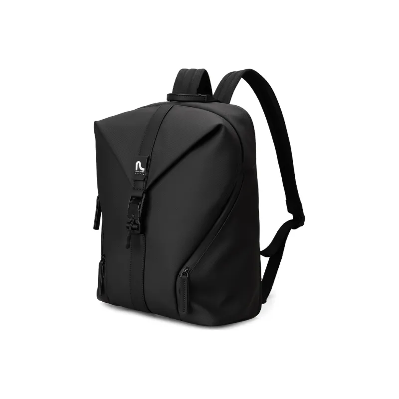 PIERRE CARDIN Fabric Laptop Bag Backpack Large Size Men's Black-1
