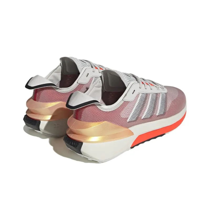 Avryn Adidas 'Grey Solar Red'-3