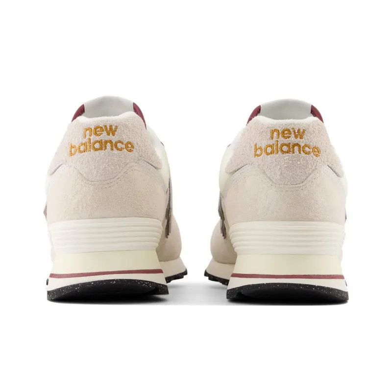 New Balance 574 Off White Burgundy 2023-4