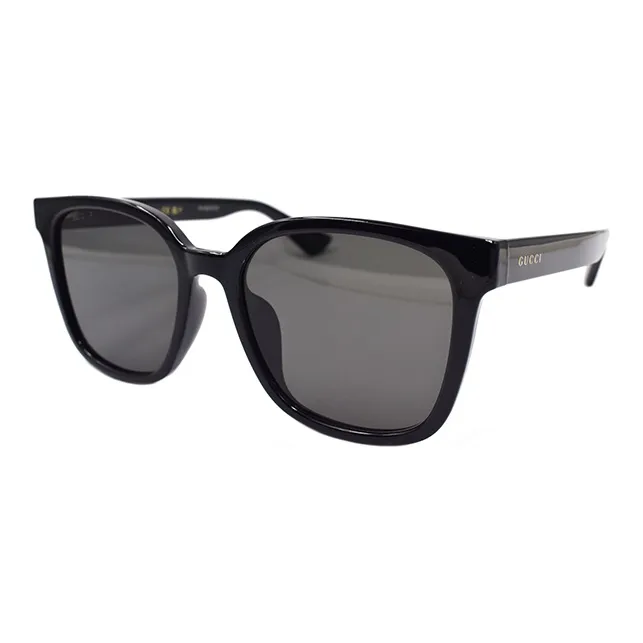 GUCCI Eyewear Square Frame Sunglasses Men's Black-0