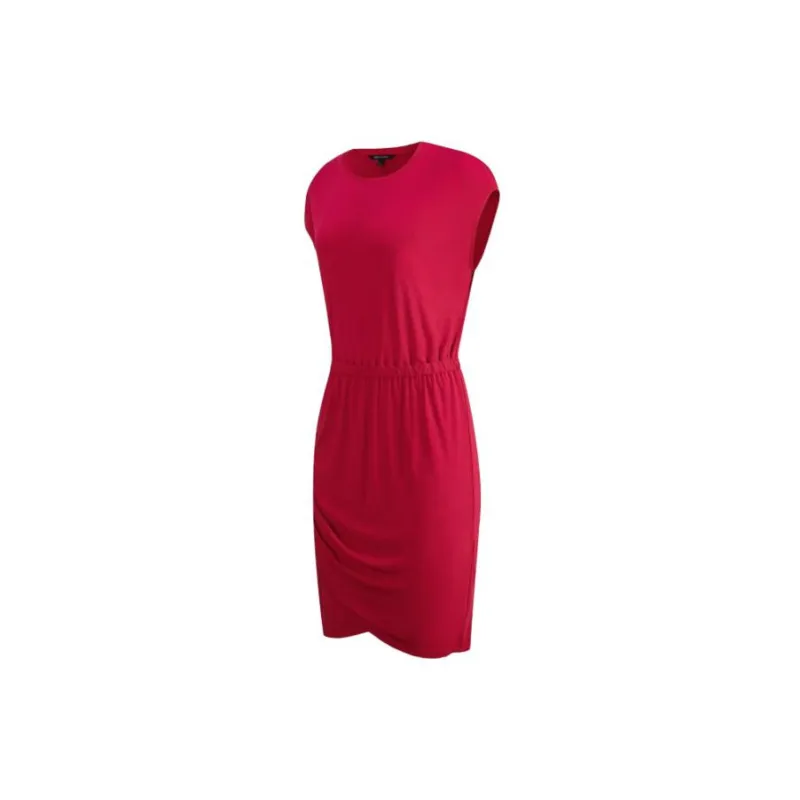 ARMANI EXCHANGE Short Sleeved Dresses Women's Rose Red-2