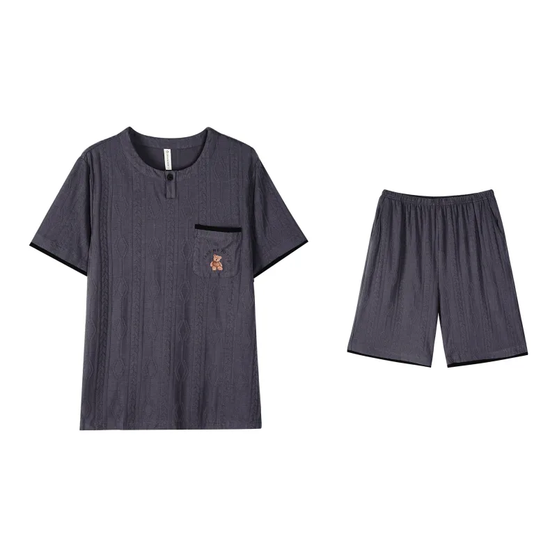 XUANZHITING Men Pajama Sets-0