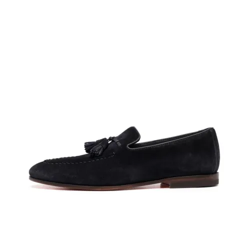 Santoni Tassel Detail Loafers