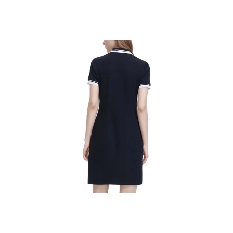 FILA Short Sleeved Dresses Women's Black-1