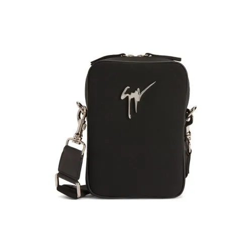 Giuseppe Zanotti Thoby Logo Lettering Messenger Bag