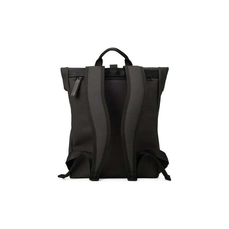 PIERRE CARDIN Fabric Backpack Large Size Men's Black-2