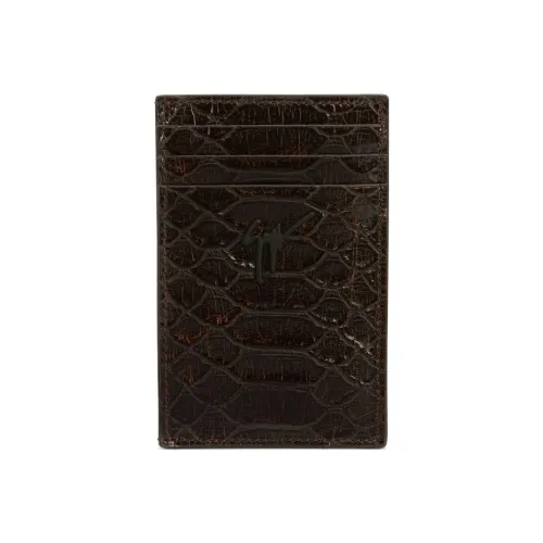 Giuseppe Zanotti Albert Crocodile-effect Cardholder