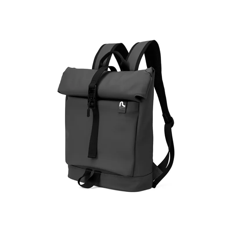 PIERRE CARDIN Fabric Backpack Large Size Men's Black-9