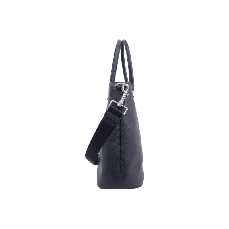 COACH Beckett Leather Shoulder Bag, Crossbody Bag, Handbag Regular Men's Midnight Blue-3