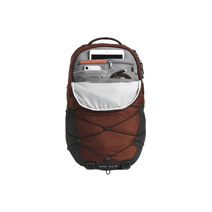 THE NORTH FACE Polyester Backpack Regular Unisex Earth Red-3